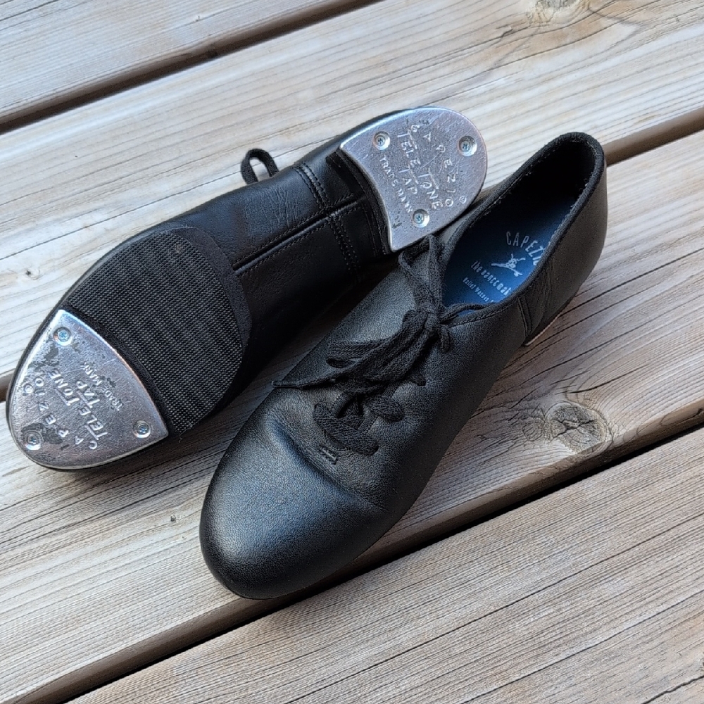 Capezio Youth Black Tap Dance Shoes